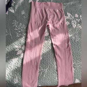 Gymshark Vital Seamless 2.0 Purple Leggings Workout Exercise Gym Size M